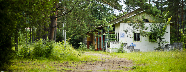 Keliukas nuo stovyklos centro
