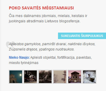 POKO savaitės mėgstamiausi