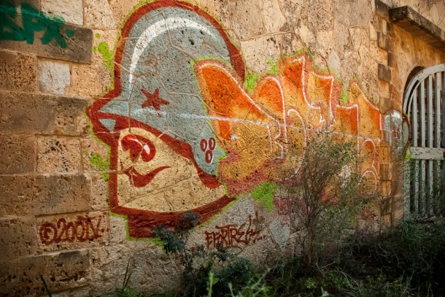 Vienas įdomesnių grafiti