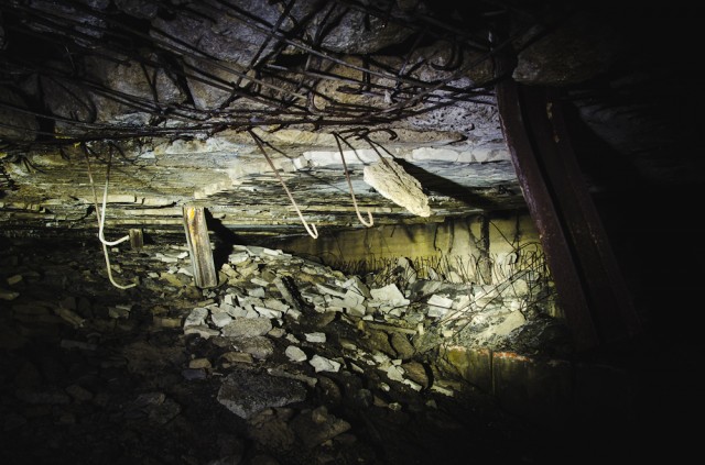 Sprogimas atvėrė bunkerio konstrukcijas