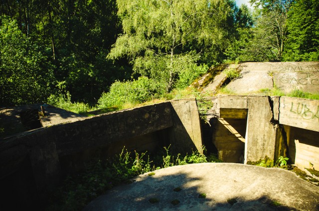 Ant bunkerio stogo