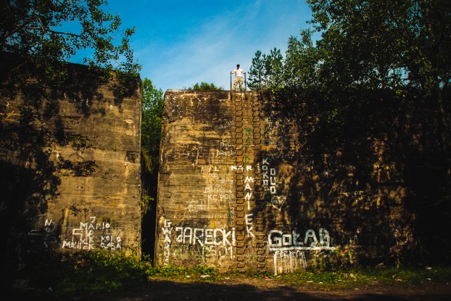 Pasivaikščiojimą baigsime ant „Bendrojo naudojimo“ bunkerio-slėptuvės, skirto visiems šios zonos gyventojams