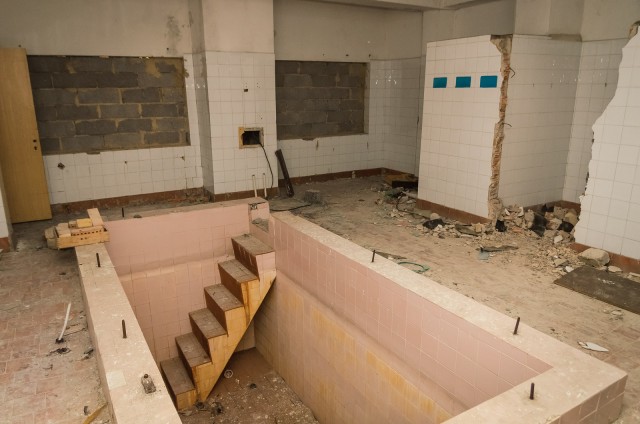 Kompaktiškas procedūrų baseinas