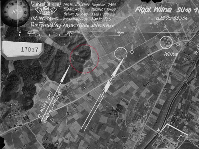 1944 m. liepos 19 d. ortofotografija