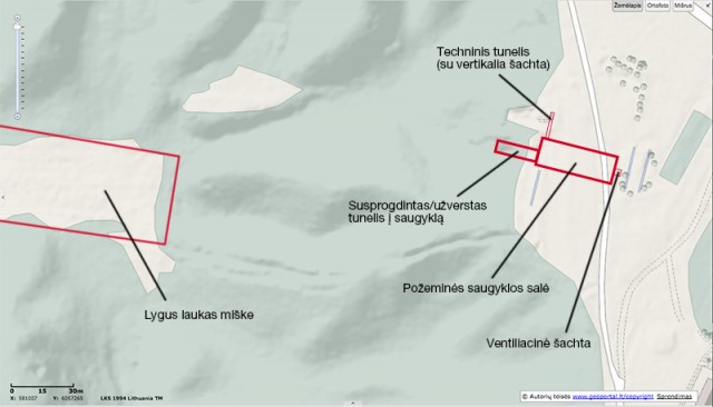 Topografinis vietovės žemėlapis