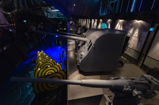 100 mm kalibro patranka Б-34, naudota daugelyje Pabaltijo artilerijos baterijų