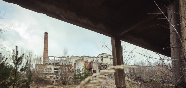 Ten kur baigiasi bėgiai. Kalvelių durpių fabrikas