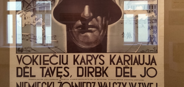 Virtuali paroda „I ir II pasaulinių karų Lietuvos plakatai“
