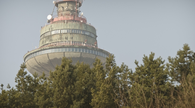 Vilnius nuo Plikakalnio žiemą