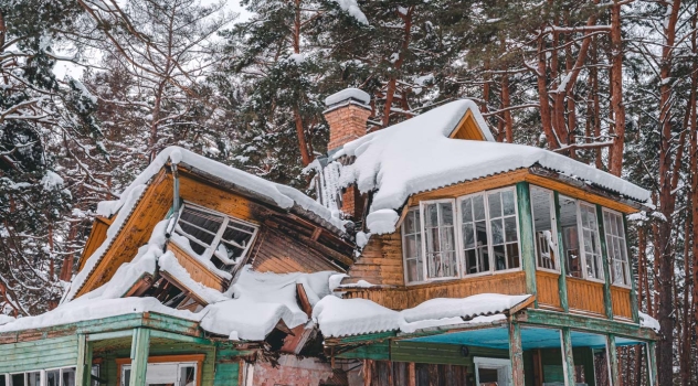 Gražiausia griūvanti vila Vilniuje