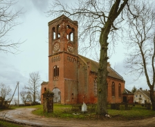 Rytprūsiai. Plaškių (Plaschken) bažnyčia